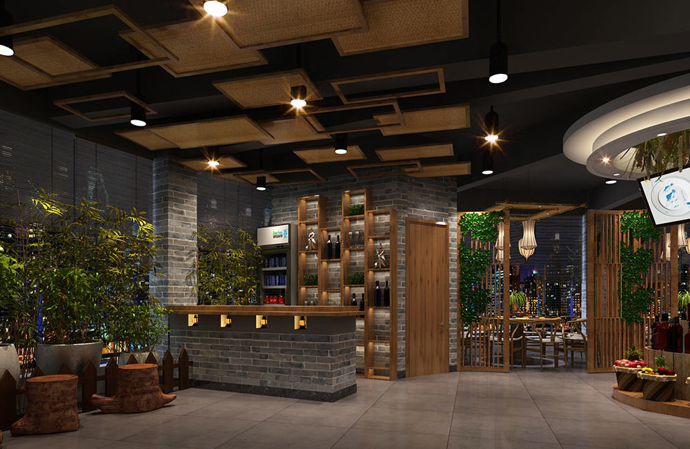 餐飲店鋪空間設計！